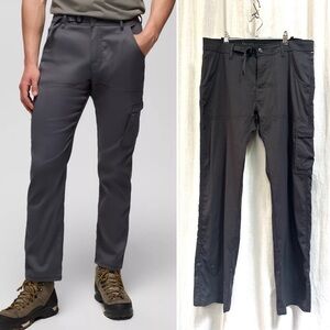 40/34 prana Stretch Zion straight fit Pant in shadow grey